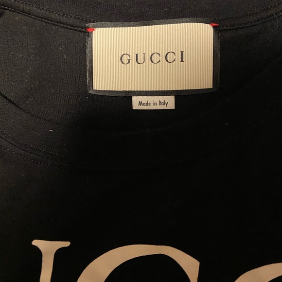 Gucci GG black logo T-shirt - Picture 3 of 4